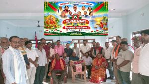 मिर्चैयामा अग्रगामी मोर्चाको शुभकामना आदानप्रदान कार्यक्रम सम्पन्न