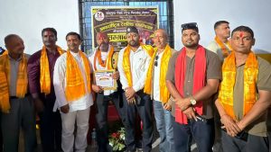 अन्तर्राष्ट्रिय रेस्लिङ विजेता ‘तराई टाइगर’ मिर्चैयामा सम्मानित